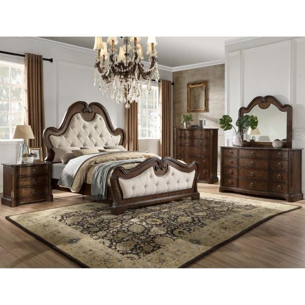 Large Picture of Crown Mark Isabel B1330-Q Queen Bed