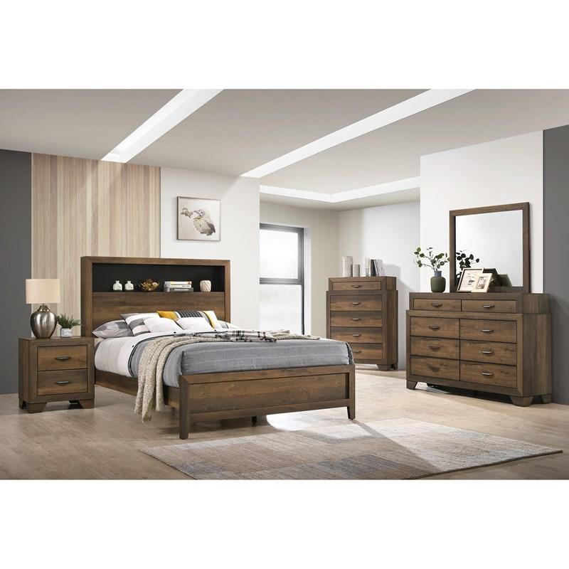 Large Picture of Crown Mark Krandall B6920-2 Nightstand