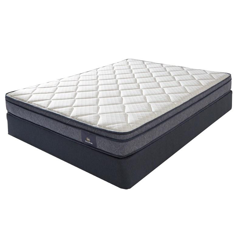 Large Picture of Serta Sawyer Plush Euro Top Mattress Set (Queen)