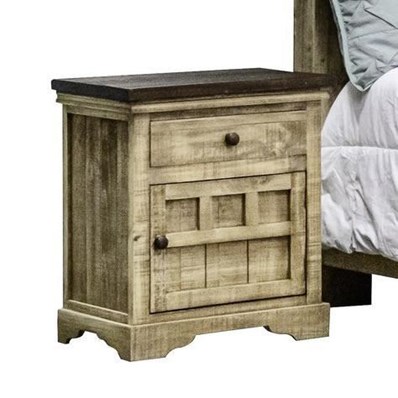 Rustic Imports Evangeline BUR 250 Nightstand