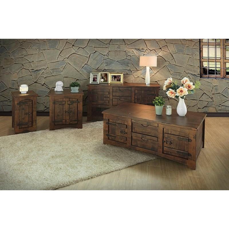Large Picture of International Furniture Direct Mezcal IFD567CST Chairside Table