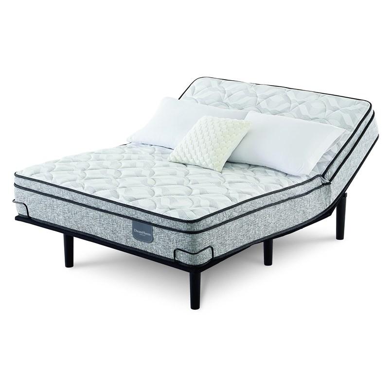 Large Picture of Serta Crystal Downs Plush Euro Top Mattress Set (Twin)