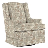 Best Home Furnishings Natasha 7147 Swivel Glider Chair - Almond (Chairs - Swivel Glider)