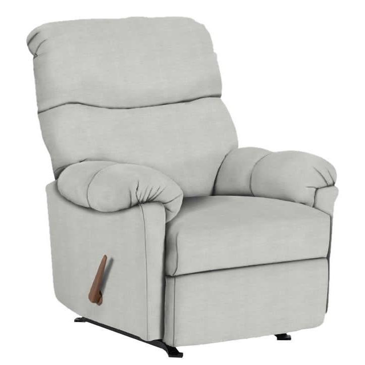 Balmore Swivel Rocker Fabric Recliner (2NW69 19703) image 1