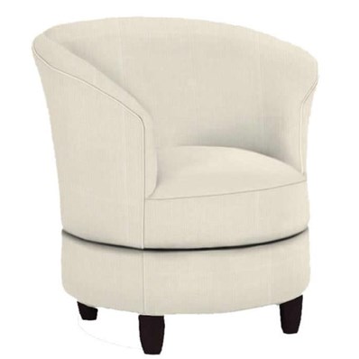 Best Home Furnishings Dysis 2848E Swivel Accent Chair - Snow