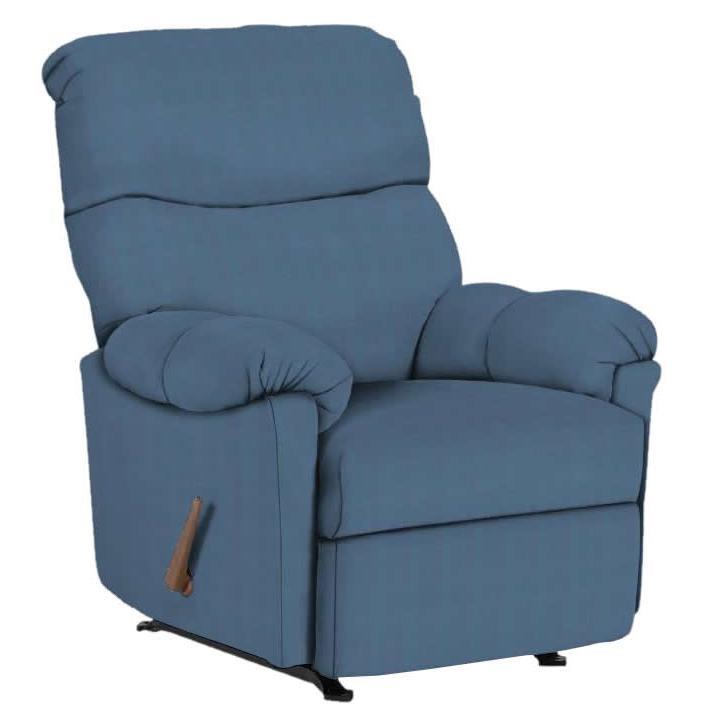 Balmore Swivel Rocker Fabric Recliner with Wall Recline (2NW69 20022) image 1