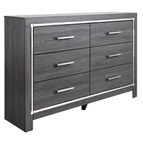 Signature Design by Ashley Lodanna B214-31 Six Drawer Dresser