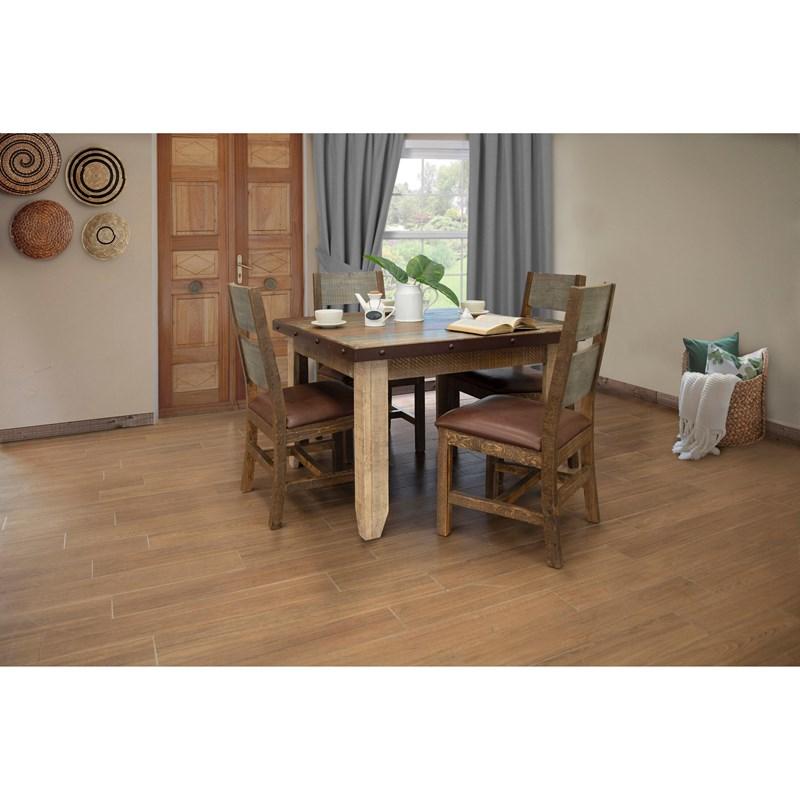 Large Picture of International Furniture Direct Antique IFD9671TBL42 Dining Table