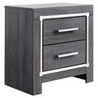 Signature Design by Ashley Lodanna B214-92 Two Drawer Night Stand