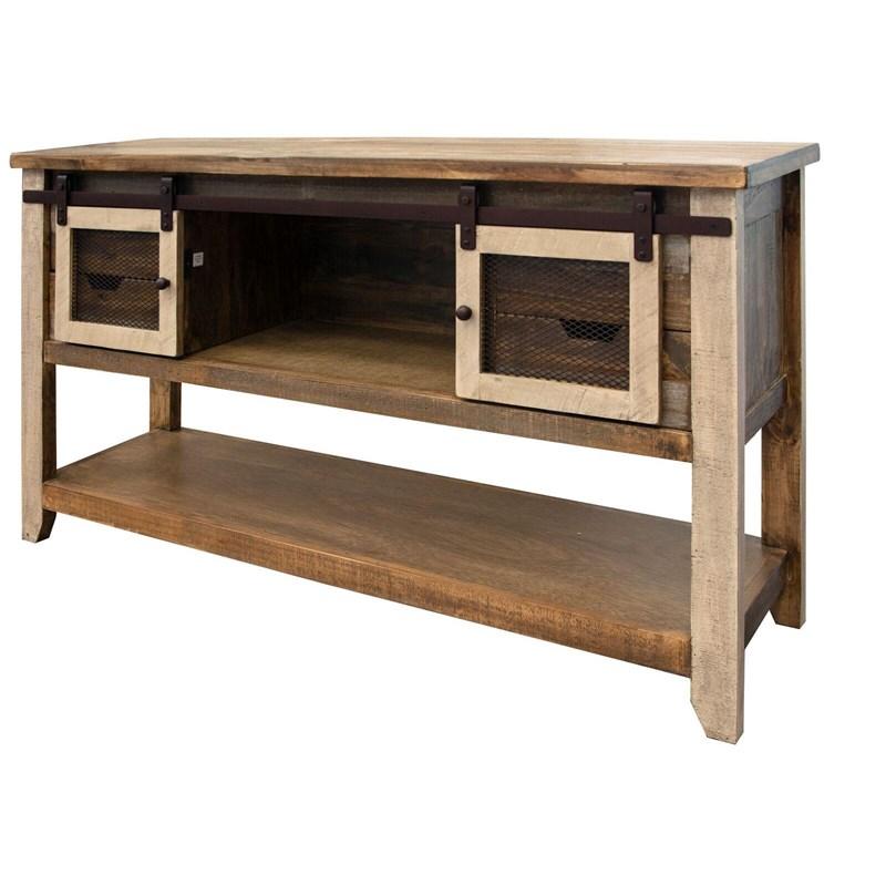 International Furniture Direct Antique IFD9661SOF Sofa Table