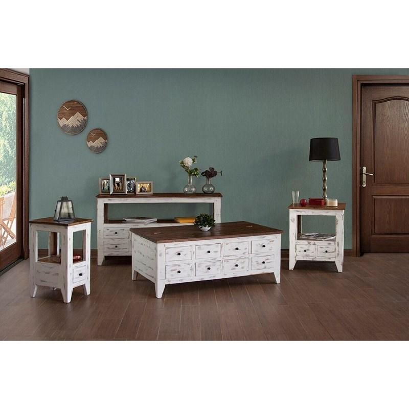 Large Picture of International Furniture Direct Antique IFD960CKTL Cocktail Table