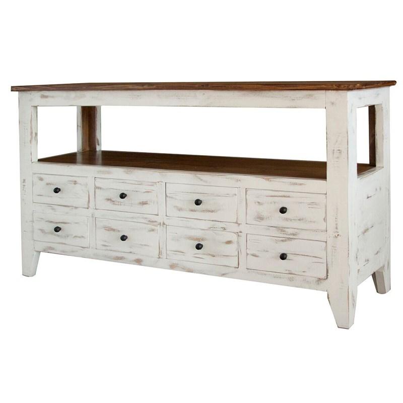 International Furniture Direct Antique IFD960SOFA Sofa Table
