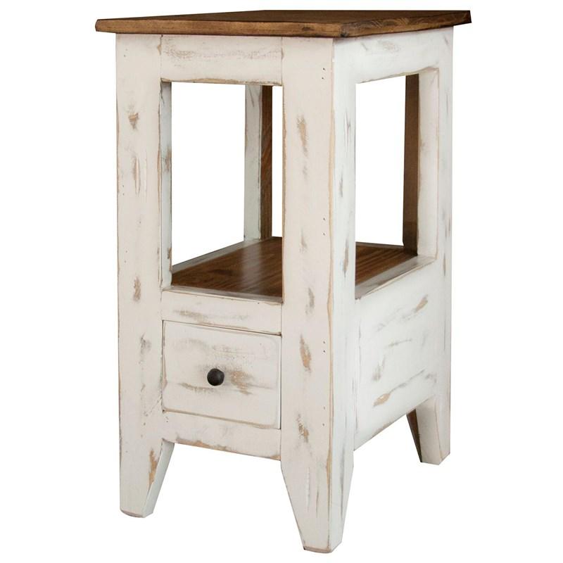 International Furniture Direct Antique IFD960CST Chairside Table