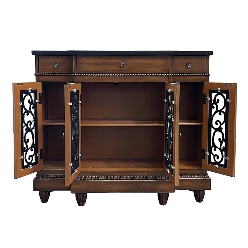 Large Picture of Acme Furniture Vidi 90108 Console Cabinet