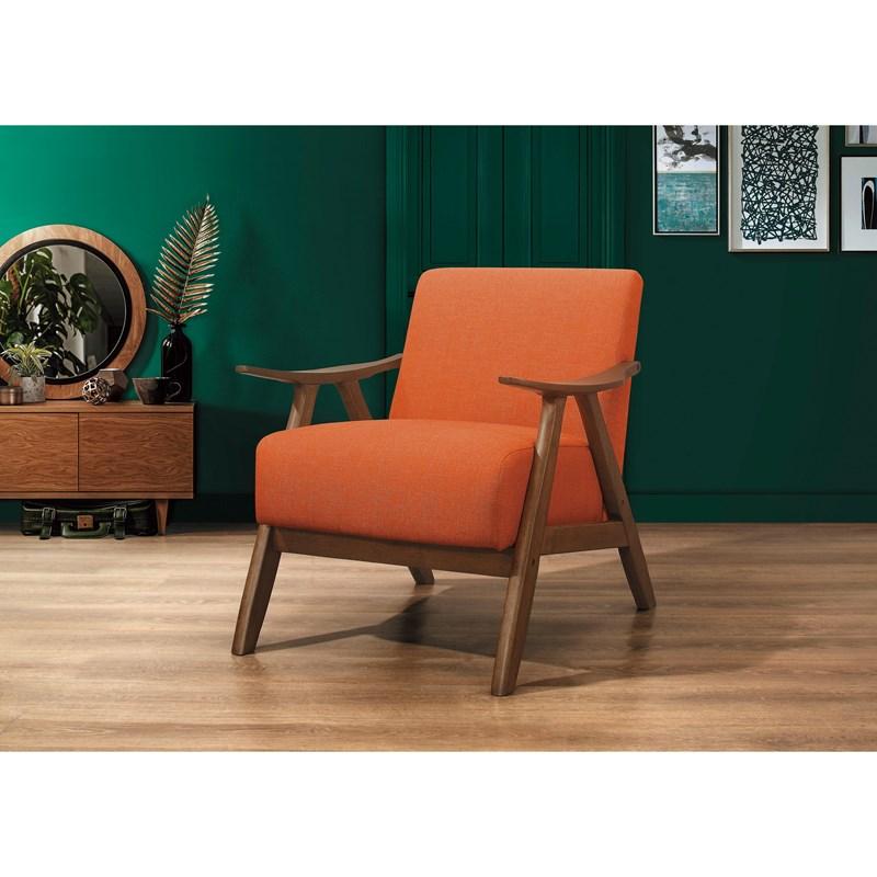 Large Picture of Homelegance Damala 1138RN-1 Accent Chair