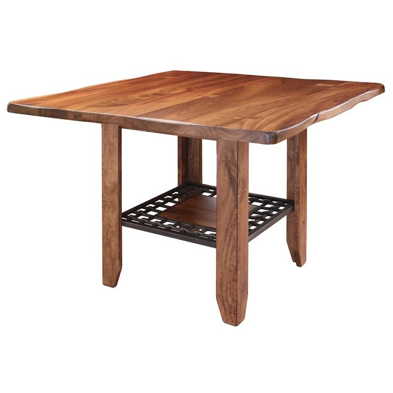 International Furniture Direct Parota IFD868COUNT Counter Height Dining Table