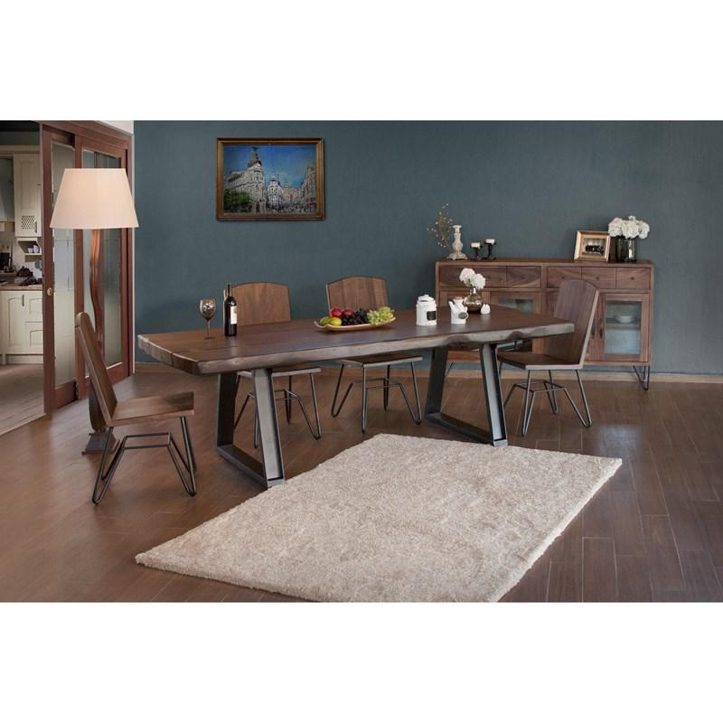 Large Picture of International Furniture Direct Taos IFD860TABLE-T/IFD686TABLE-B Dining Table