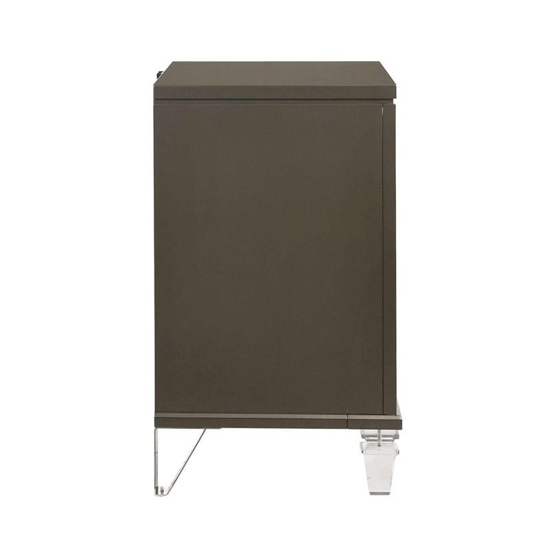 Large Picture of Elements International Twenty Nine TN600NS Nightstand with USB