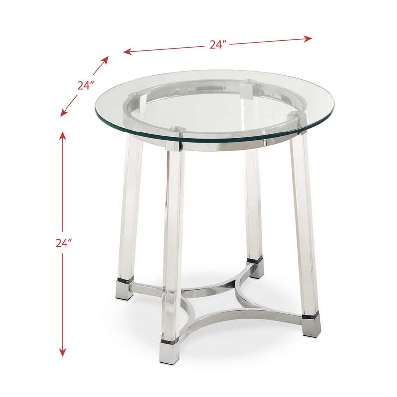 Large Picture of Elements International Lucinda CLC100ET End Table