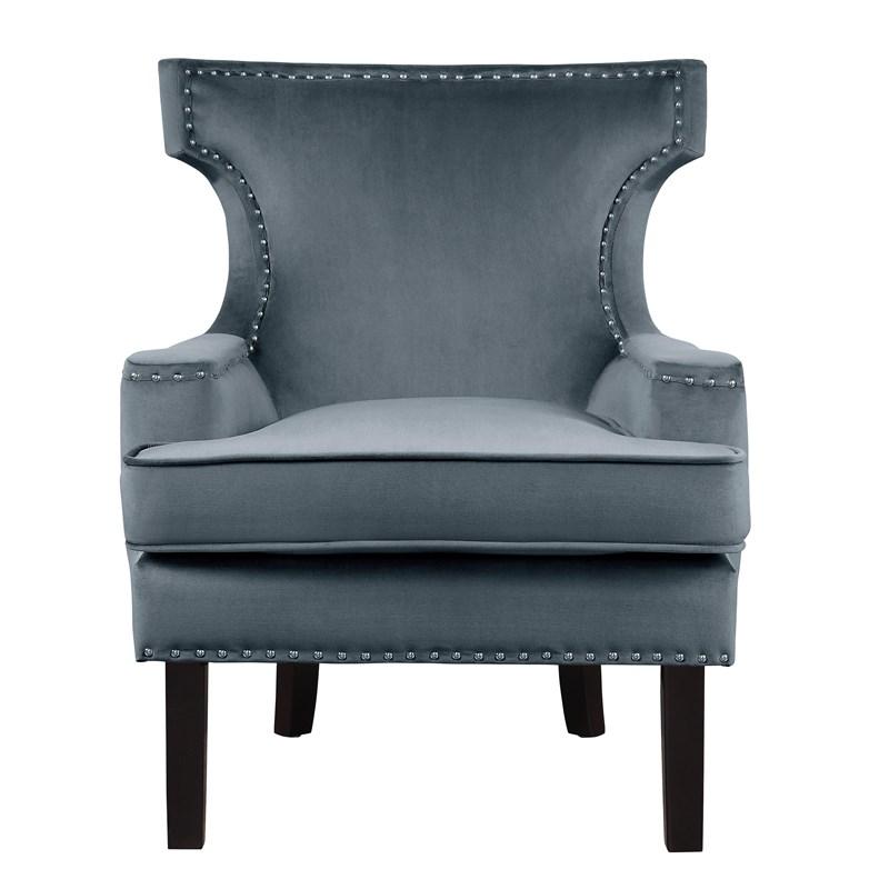 Homelegance Lapis 1190GY-1 Accent Chair - Grey