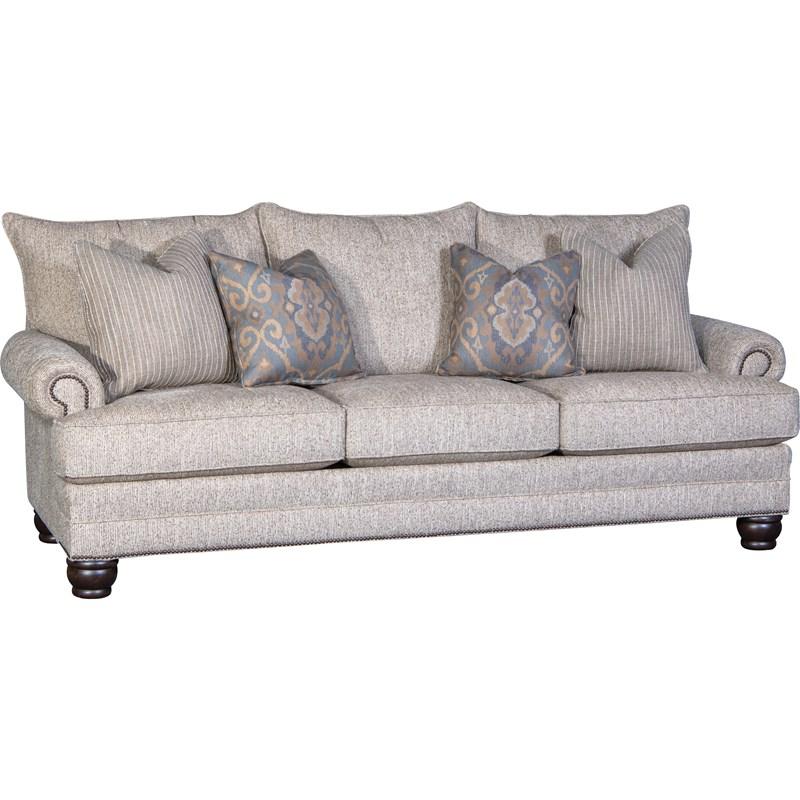 Large Picture of Mayo Furniture 5260F10 Sofa - Intention Pebble