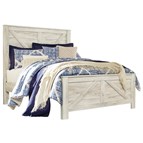 Signature Design by Ashley Bellaby B331B6 Queen Crossbuck Panel Bed