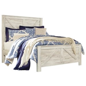 Signature Design by Ashley Bellaby B331B6 Queen Crossbuck Panel Bed (Beds - Queen)