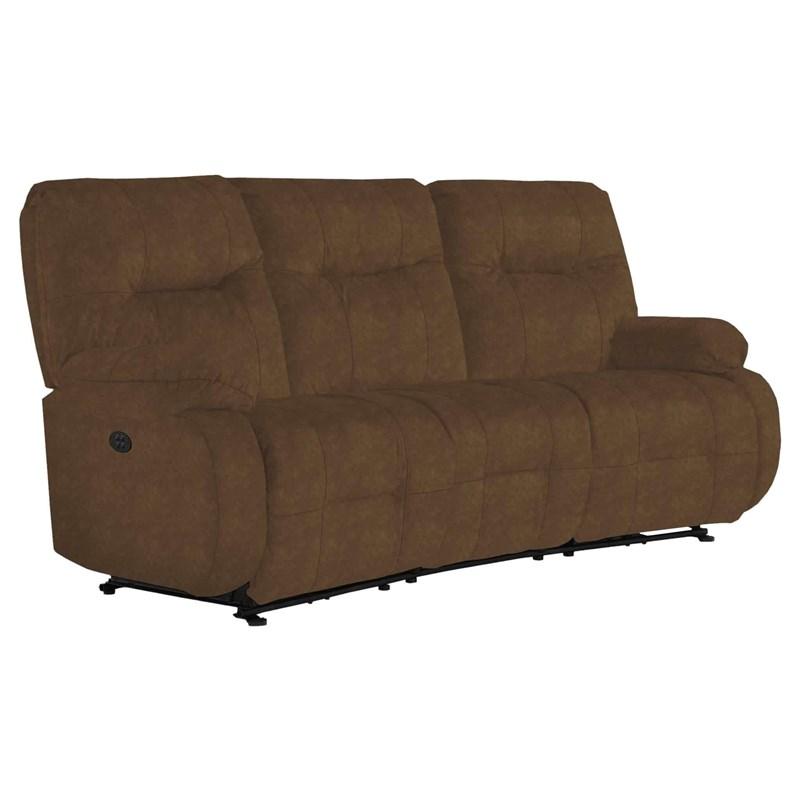 Canapé inclinable motorisé Brinley en tissu (U700RP4 23369) image 1