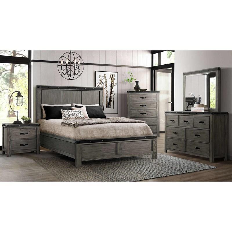 Large Picture of Elements International Wade WE600NS Nightstand