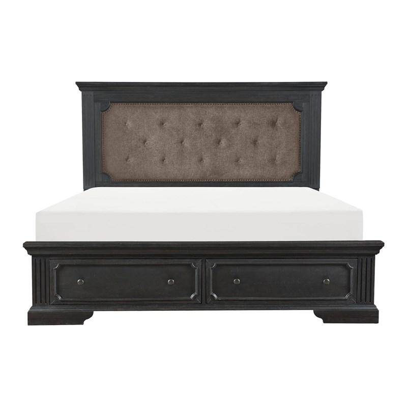 Homelegance Bolingbrook 1647K-1CK* California King Platform Bed with Footboard Storage