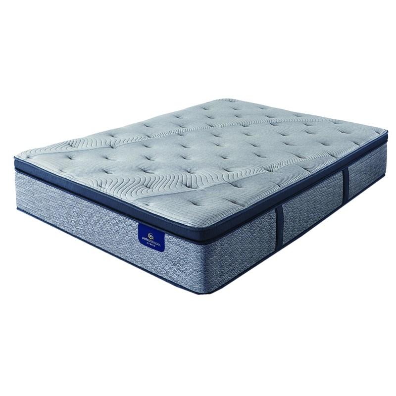 Large Picture of Serta Goldenburg II Plush Pillow Top Mattress Set (California King)