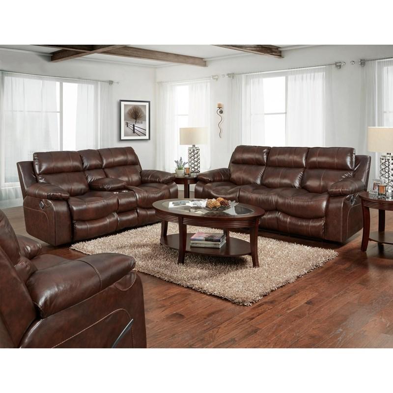 Large Picture of Catnapper Positano 4990-2 Rocker Recliner - Cocoa