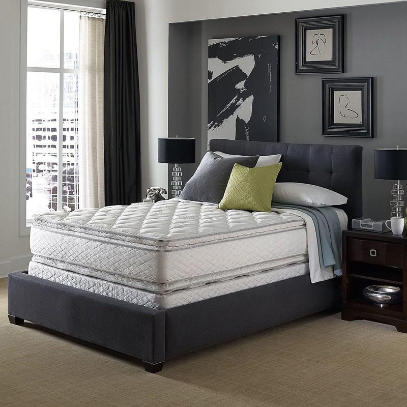 Large Picture of Serta Presidential Suite II Euro Top Mattress Set (Queen)
