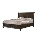 Crown Mark Lara B6077-Q Queen Storage Bed