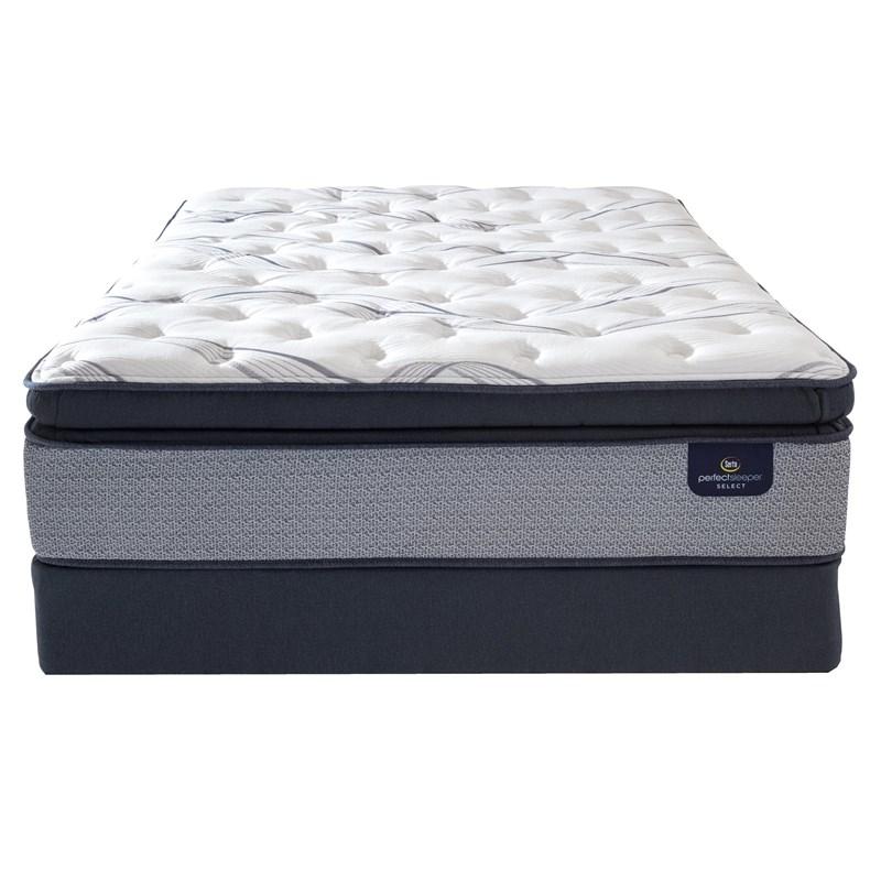 Large Picture of Serta Muskoka Firm Pillow Top Mattress Set (Queen)