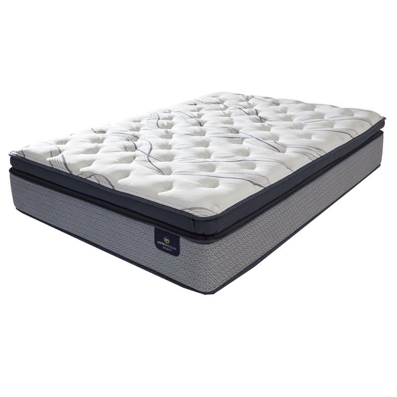 Large Picture of Serta Muskoka Firm Pillow Top Mattress Set (Queen)