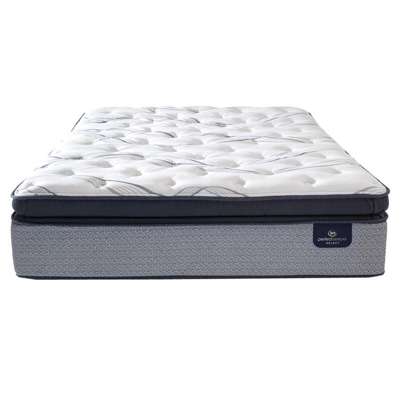 Large Picture of Serta Muskoka Firm Pillow Top Mattress Set (Queen)