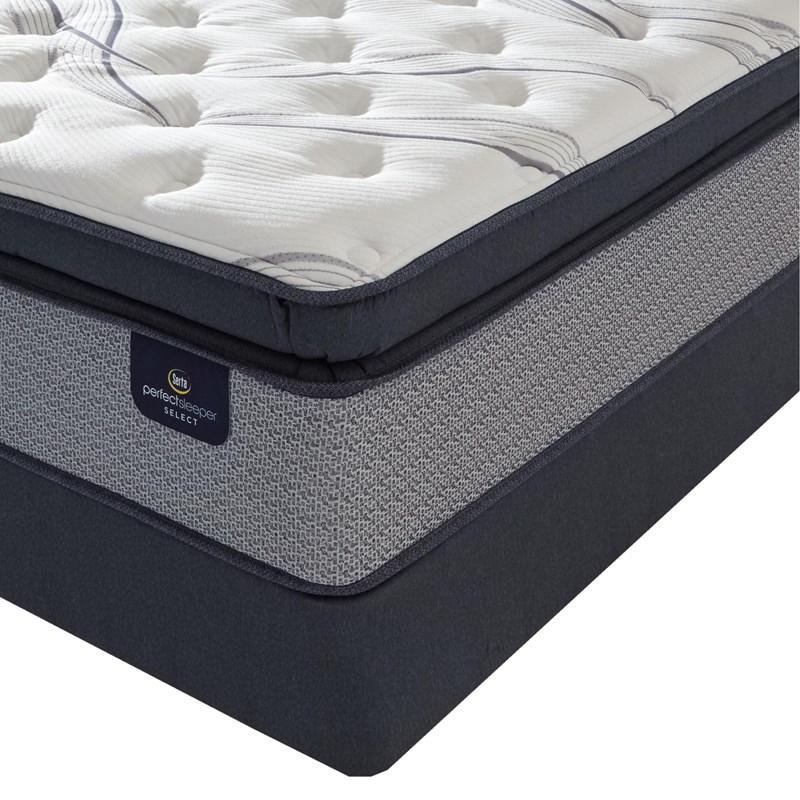 Large Picture of Serta Muskoka Firm Pillow Top Mattress Set (Queen)