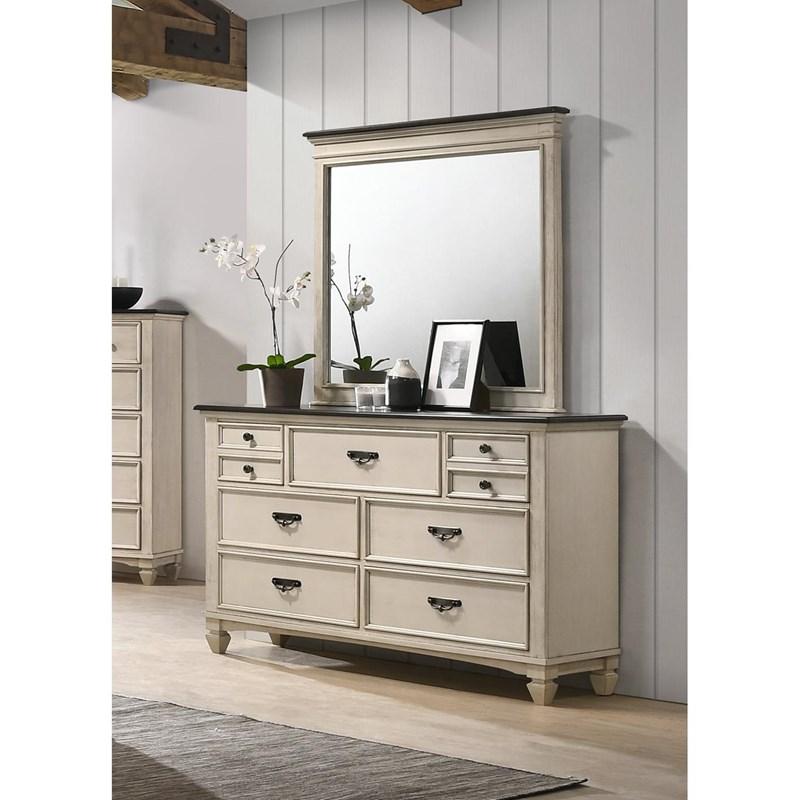 Large Picture of Crown Mark Sawyer B9100-11 Dresser Mirror