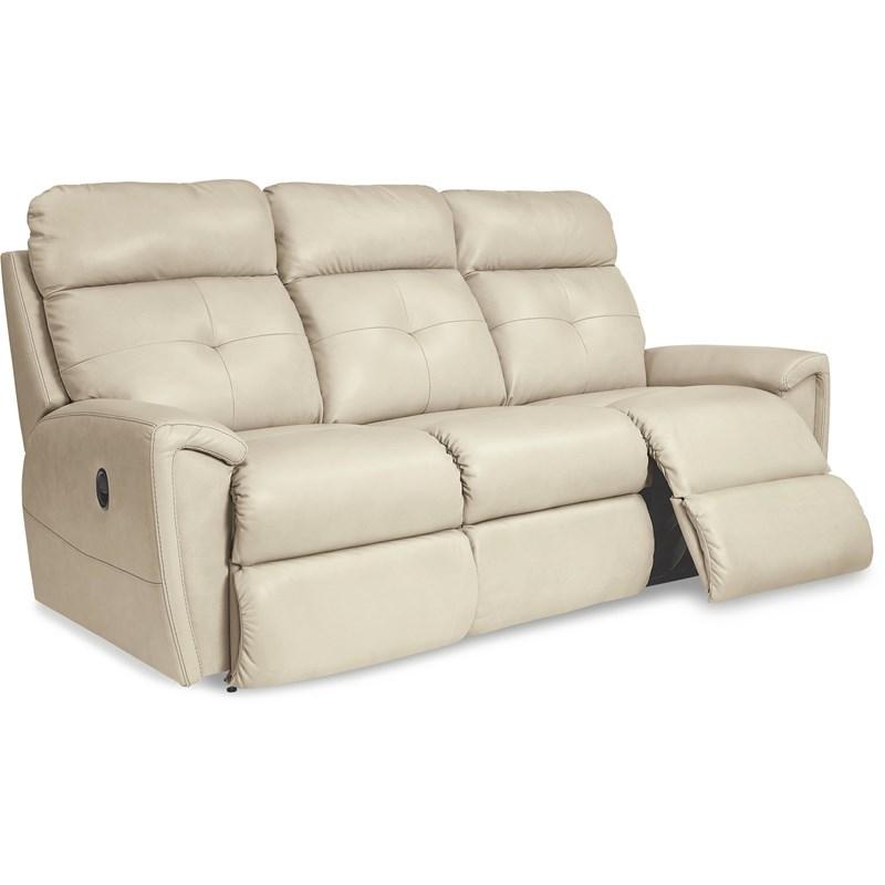 Large Picture of La-Z-Boy Douglas Reclining Sofa - Ice