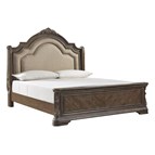 Signature Design by Ashley Charmond B803B4 King Upholstered Sleigh Bed