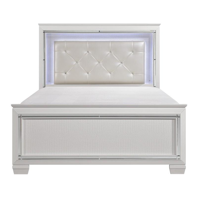 Homelegance Allura 1916W-1* Queen Bed, LED Lighting