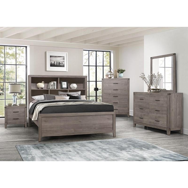 Large Picture of Homelegance Woodrow 2042NBF-1* Full Platform Bed