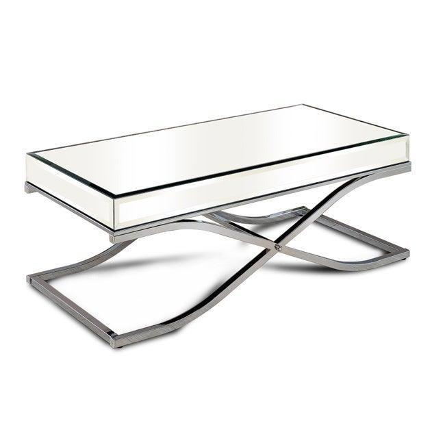 Large Picture of Furniture of America Sundance CM4230CRM-C Coffee Table