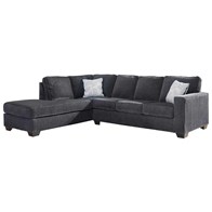 Signature Design by Ashley Altari 87213S4 2 pc Sleeper Sectional with Chaise (Sleepers - Sectionals)