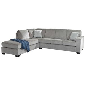 Signature Design by Ashley Altari 87214S1 2 pc Sectional with Chaise (Sectionals - Stationary)