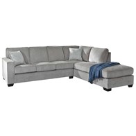 Signature Design by Ashley Altari 87214S3 2 pc Sleeper Sectional with Chaise (Sleepers - Sectionals)