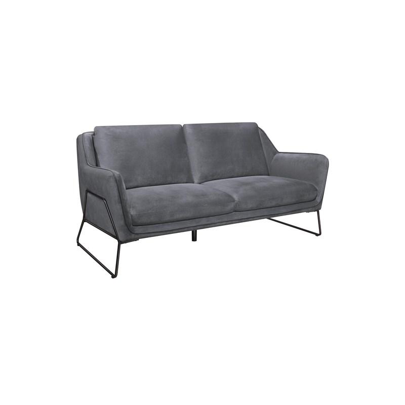 Large Picture of Homelegance Barbal 9516GY-3 Sofa - Gray