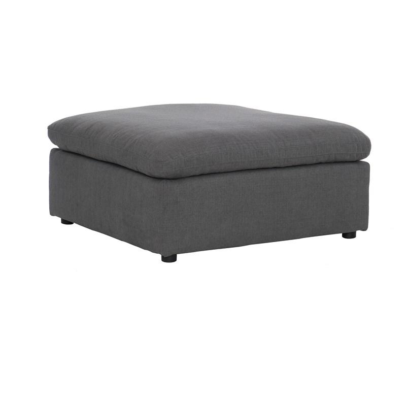 Large Picture of Homelegance Howerton 9544GY-4 Ottoman - Grey