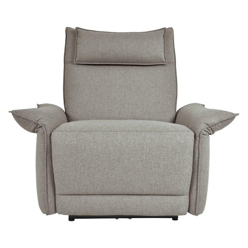 Homelegance Linette 9819TP-1PWH Power Recliner - Taupe